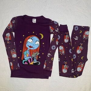 Disney Purple Kids Pajamas with Sally from The Nightmare Before Christmas